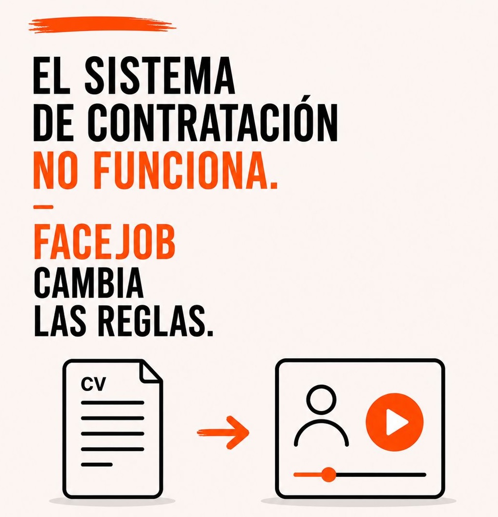 El sistema de contratación no funciona. FaceJob cambia las reglas.